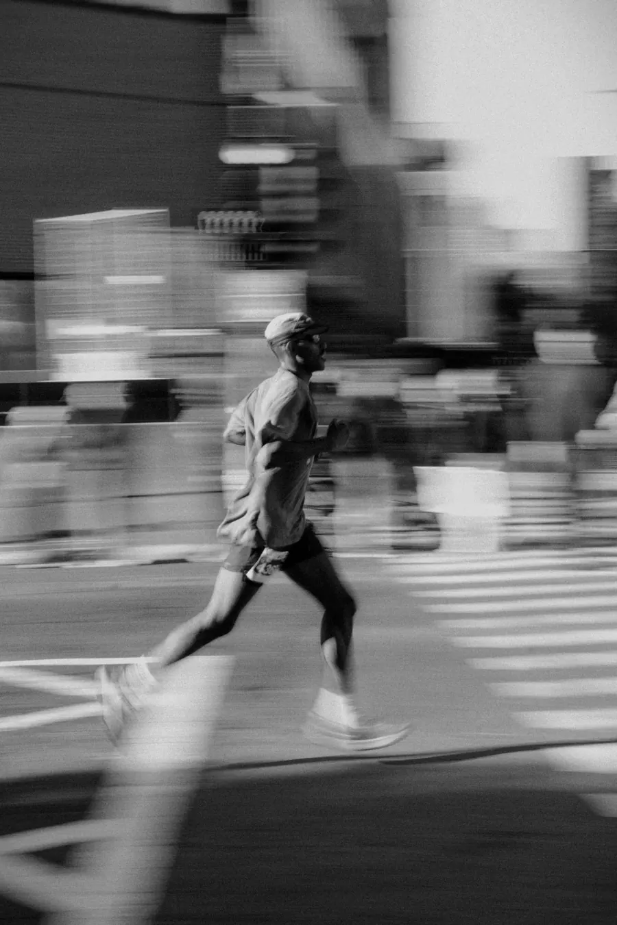 Atleta entrenando